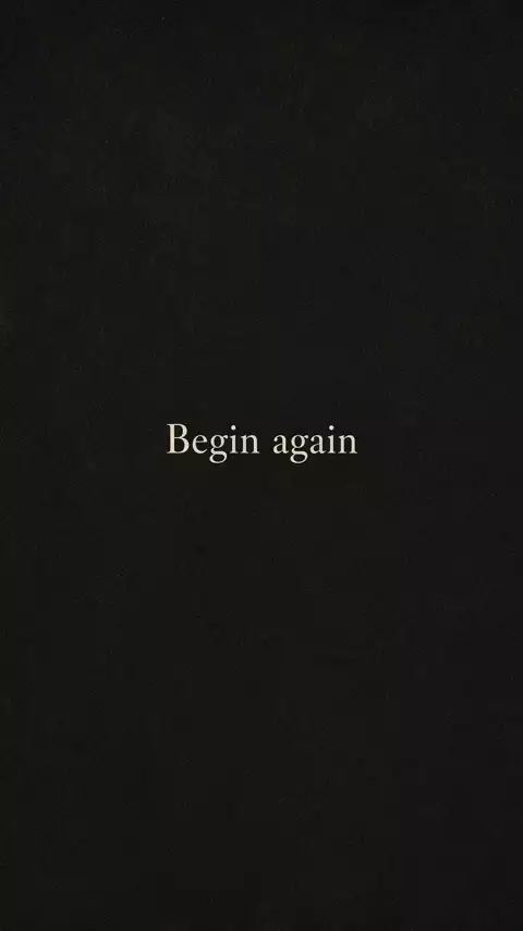 Begin Again phone wallpaper in Motivational